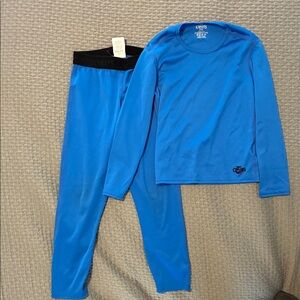 Hot Chillys - Kids Blue Base Layer - both top and bottom